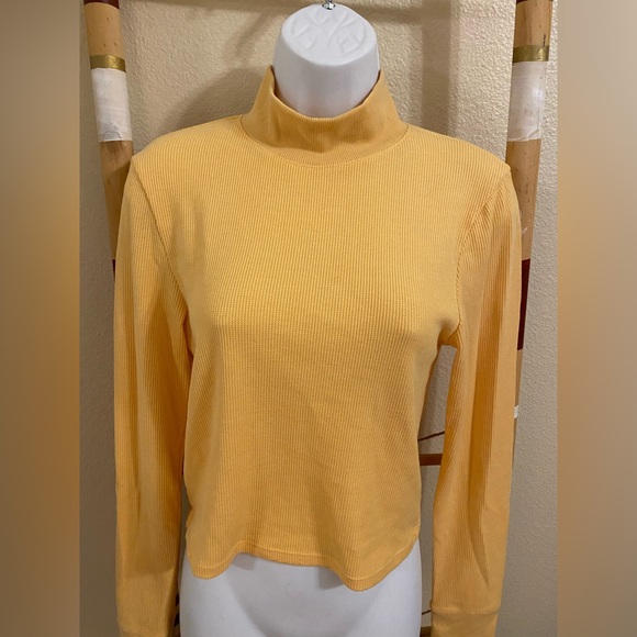 American eagle outfitters long sleeve mock neck thermal. Size large. - Picture 3 of 3